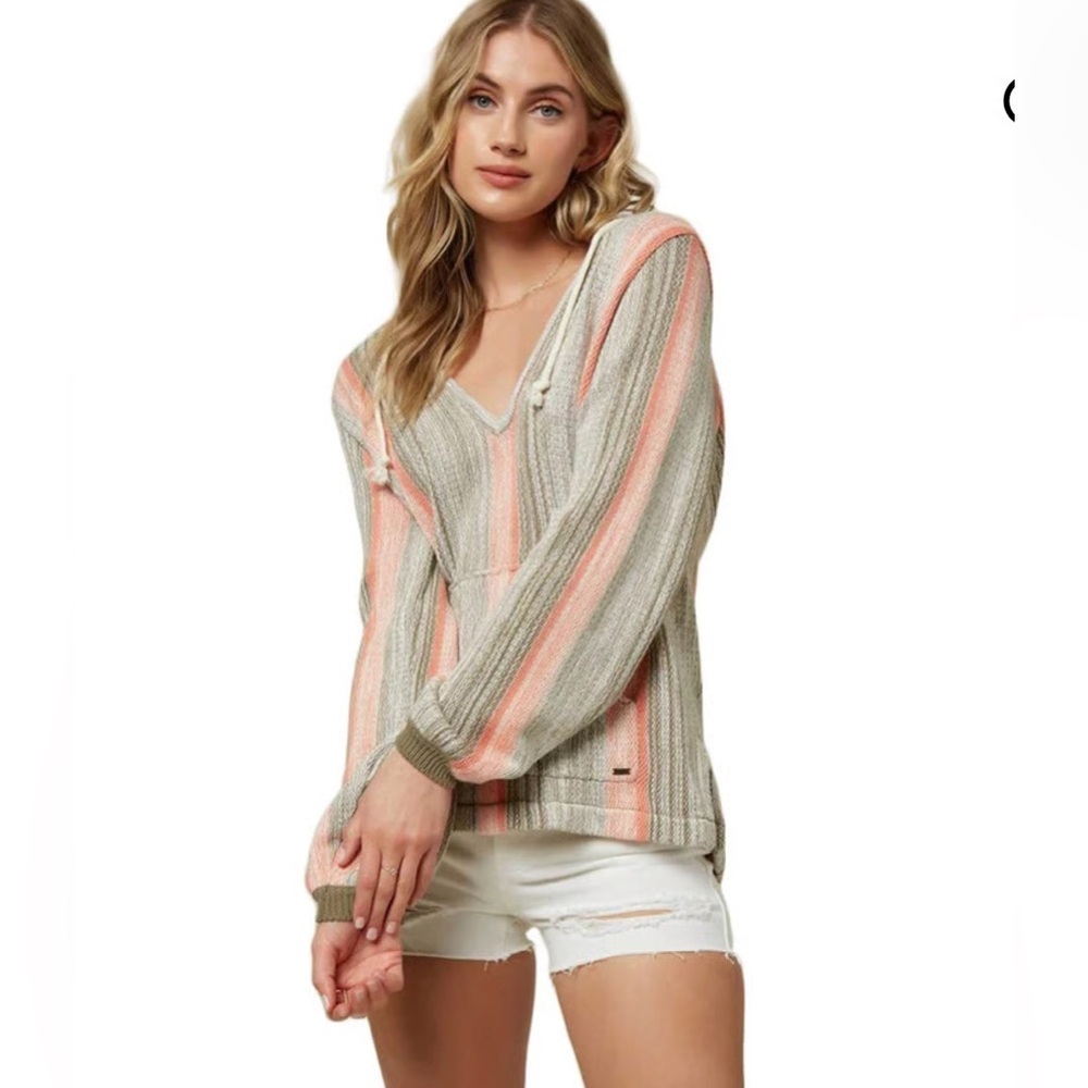 O’Neill ‘Campfire Poncho’ Hooded Sweater